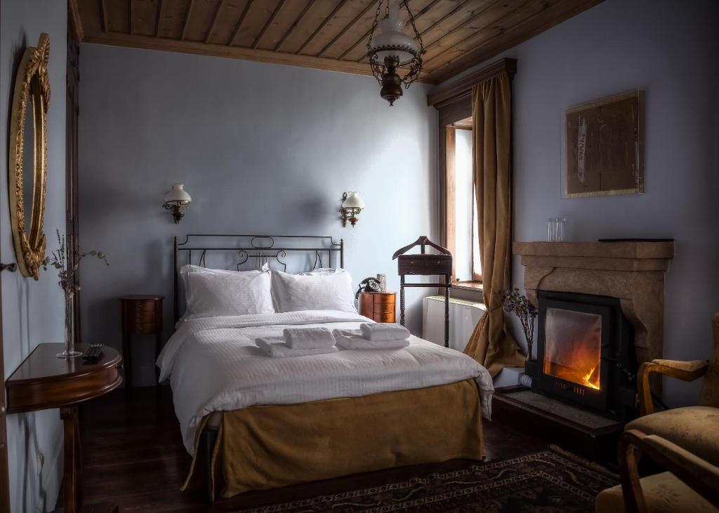 Nymfes Hotel Nimfaíon Pokój zdjęcie